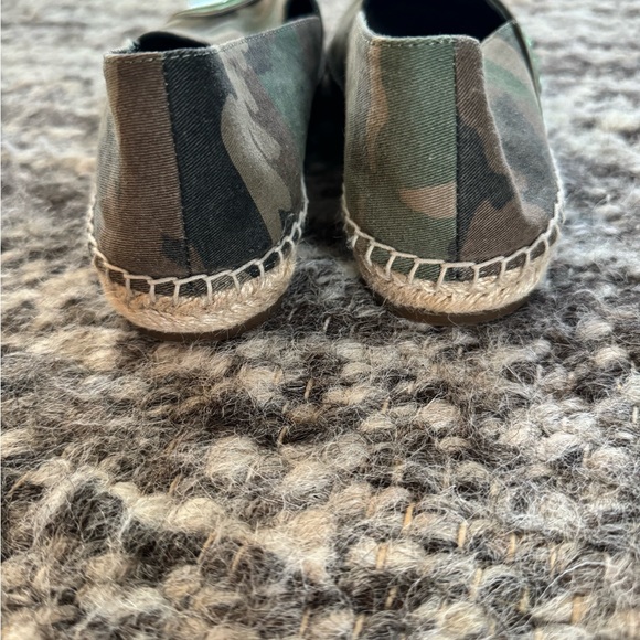 Marc Jacobs Multicolor Camouflage Print Fabric And Leather Patchwork Espadrille - Picture 4 of 8